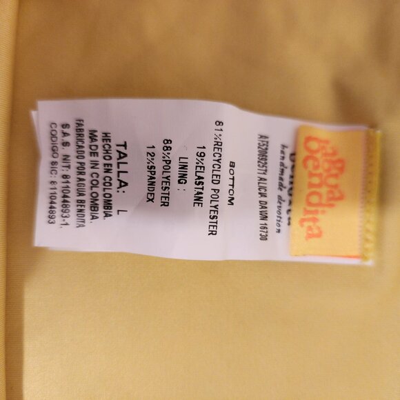 Agua Bendita Thyra-Alicia Bikini NWOT Floral Large - Picture 5 of 8